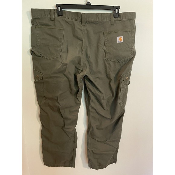 Mens Carhartt B342 MOS Relaxed Fit Twill Utility Work Pant 46X30 - Picture 6 of 9